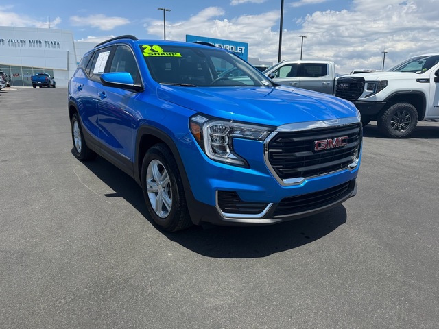 Riptide Metallic 2024 GMC Terrain SUV / Crossover Front-Wheel Drive 9-Speed Automatic