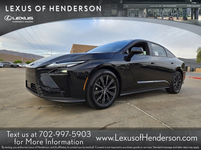 Black 2026 Lexus ES EV Sedan Front-Wheel Drive 1-Speed Automatic