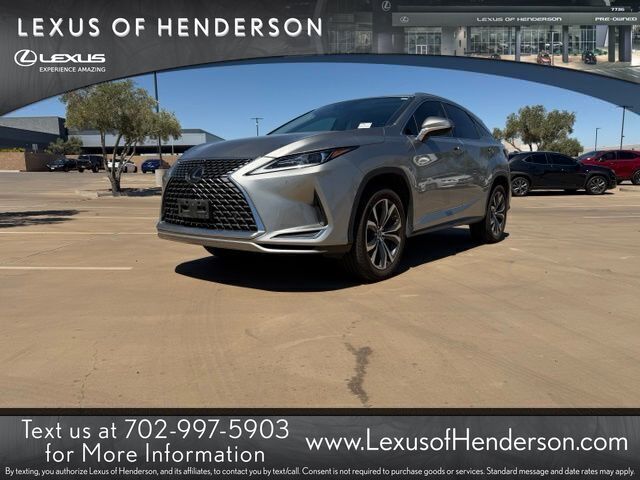 Silver 2020 Lexus RX SUV / Crossover Front-Wheel Drive 8-Speed Automatic