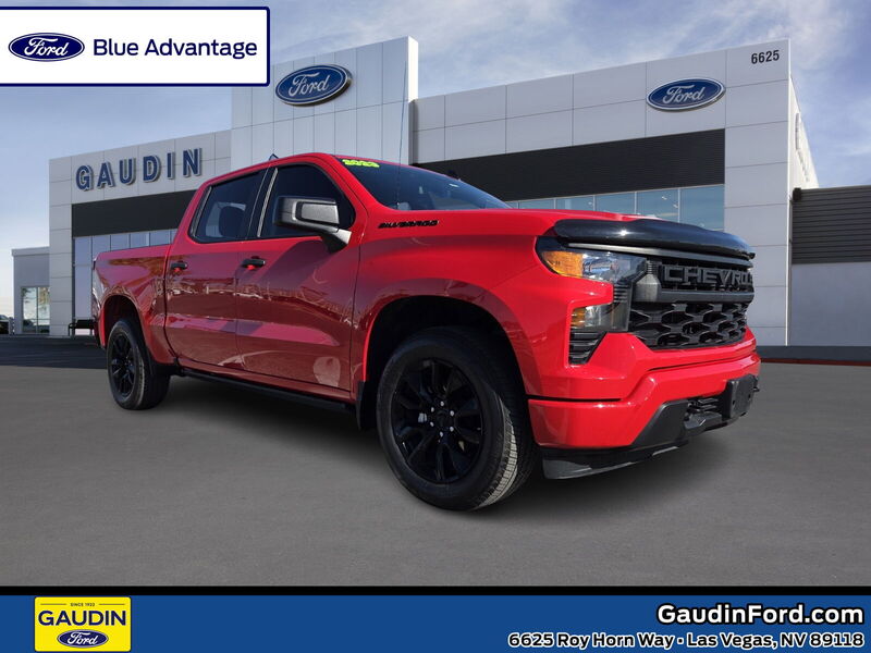 Used 2023 Chevrolet Silverado 1500 Custom 4D Crew Cab