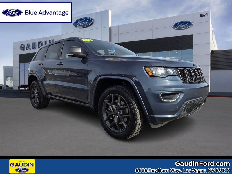 Used 2021 Jeep Grand Cherokee 80th Anniversary Edition 4D Sport Utility