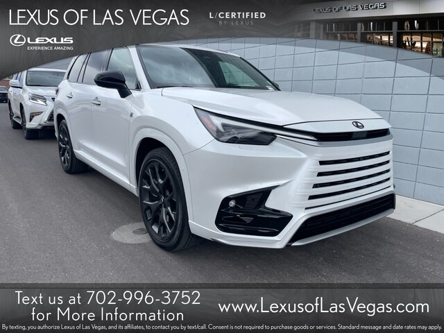 White 2025 Lexus TX Hybrid 500h F SPORT Performance Premium AWD SUV / Crossover All-Wheel Drive Automatic