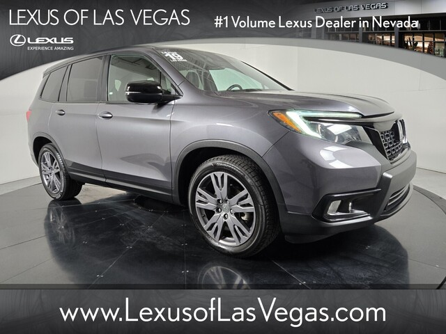 Gray 2019 Honda Passport EX-L FWD SUV / Crossover Front-Wheel Drive 9-Speed Automatic
