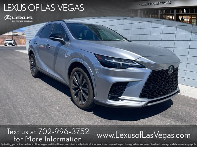 Iridium 2025 Lexus RX Hybrid 350h F SPORT Design AWD SUV / Crossover All-Wheel Drive Continuously Variable Transmission