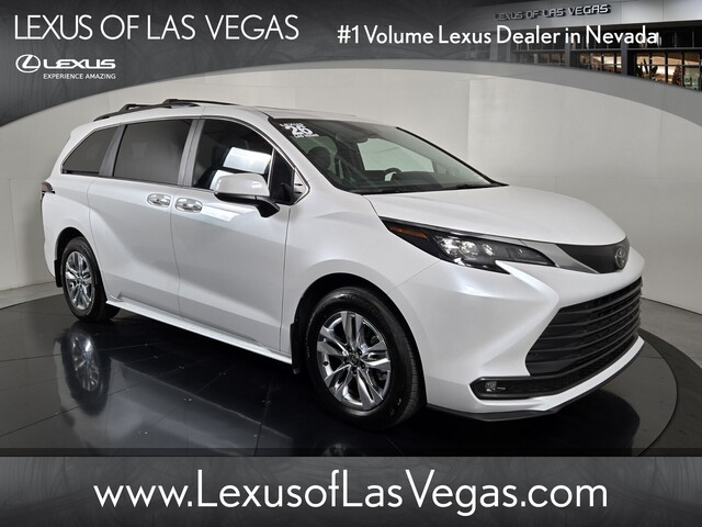 Pearl 2026 Toyota Sienna Minivan Front-Wheel Drive Continuously Variable Transmission