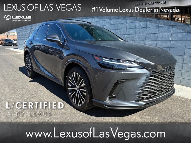 Cloudburst Gray 2025 Lexus RX Hybrid SUV / Crossover All-Wheel Drive Continuously Variable Transmission