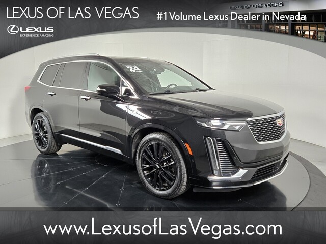 Black Metallic 2024 Cadillac XT6 SUV / Crossover Front-Wheel Drive 9-Speed Automatic