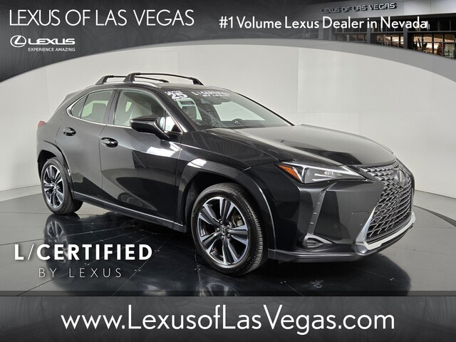 Black (Caviar) 2025 Lexus UX Hybrid SUV / Crossover All-Wheel Drive Continuously Variable Transmission
