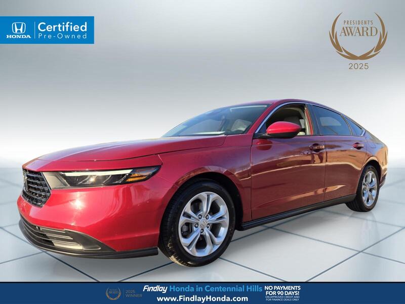 Used 2024 Honda Accord Sedan LX CVT in LAS VEGAS, NEVADA