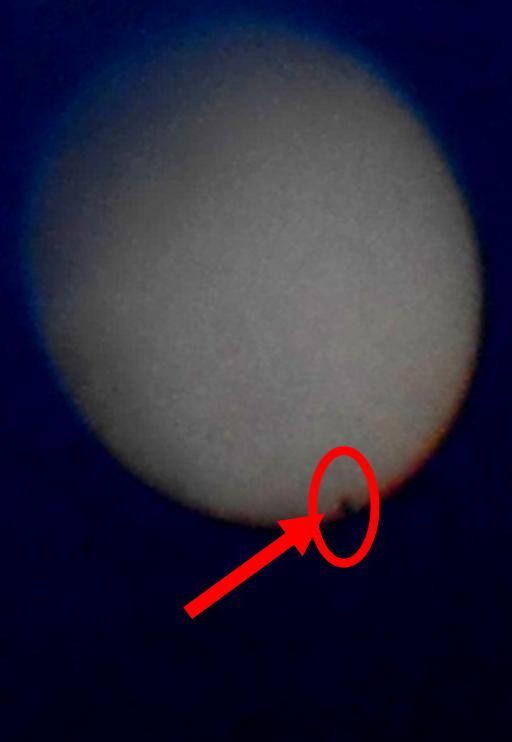 Viewing of Transit of Venus in Israel