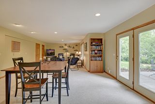 Lower level walkout leads to a wonderful patio