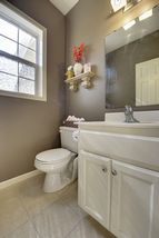 Main floor powder room