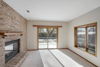 Sunny spaces--Bay window and door out to the patio!
