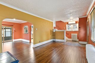 Living room, open to dining room