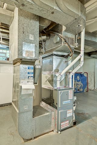 Mechanicals in basement