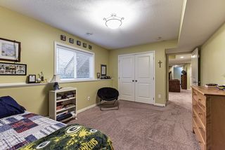 Another view of bedroom #5 on the lower level with views of the back yard