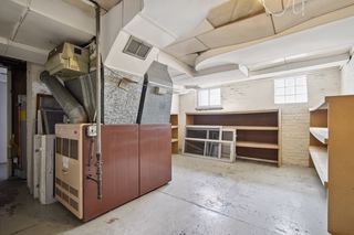 Mechanical Room with Storage