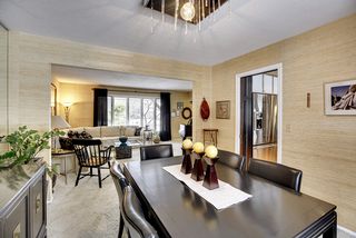 Formal dining room conveniently located off of the kitchen
