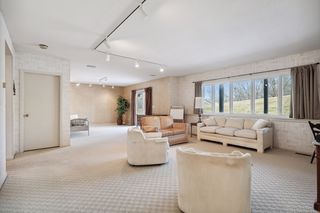 Family room is a walk-out, closed door leads to about 1300 unfinished square ft.