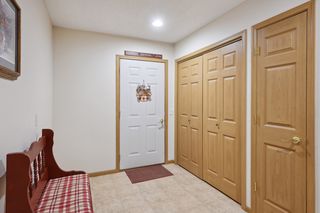 Entry from heated garage features heated tiles and plenty of closet space