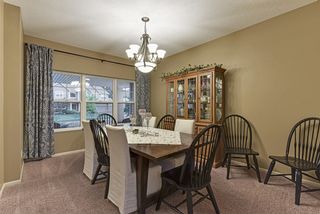 Formal dining room adjacent to the kitchen