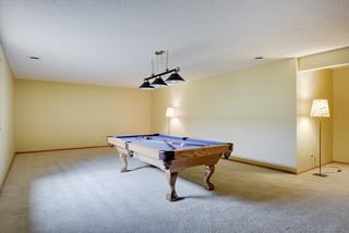 Basement perfect for games or play room.