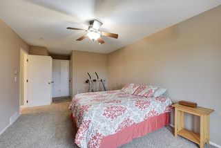 Master bedroom with walk-in closet...