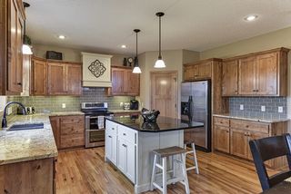 High end cabinetry and granite countertops