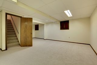 Lower level family room and office area.