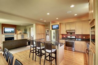 Lighting placement under counter and above, makes prep a breeze
