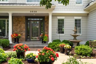 Imagine yourself sitting on your front porch enjoying your garden and listening to your fountain