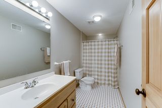 Lower level bath