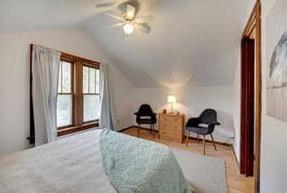 Upper level master bedroom - enough room for a sitting area or a nice-sized dresser.