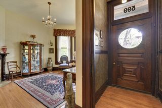 The Entry Vestibule features the Original Entry Door...