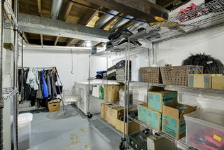 You will find plenty of Storage in the Clean Basement...