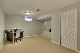 Lower level office space/media room - plenty of closet space here as well.