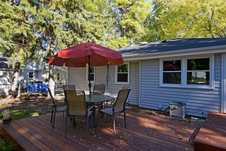 Enjoy relaxing or entertaining on this wonderful deck