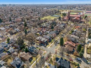 View of Neighborhood toward Historic South High School