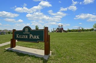 Just across the street is Kelzer Park...