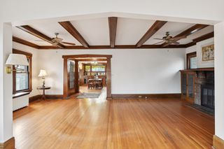 original hardwood flooring through entire home