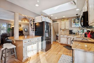 Wonderfully designed kitchen, dining space