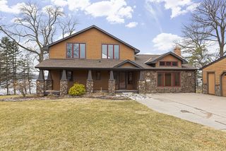 This home gives a lodge-like feel - conveniently located 45 minutes from the Twin Cities and surrounding suburbs.