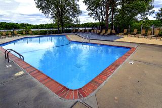 Kingswood community pool on the shore of Gleason Lake