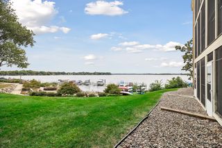 View outside your door, walk right to the dock and pool.