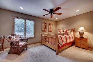 Second bedroom off the upper hallway. Adjoining bath with bedroom 3.