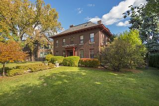 This Georgian Colonial Revival was designed by William Channing Whitney...
