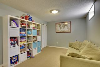 Space for large wall units and a closet for storage.