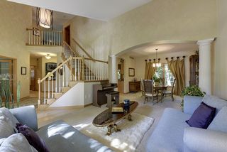 Off of the formal living room is the formal dining room