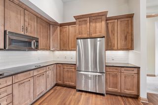 Under Counter Lighting and Crown Molding on  Cabinets.
