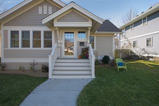 Recent renovations include a New Front Exterior with charming Entry Porch...